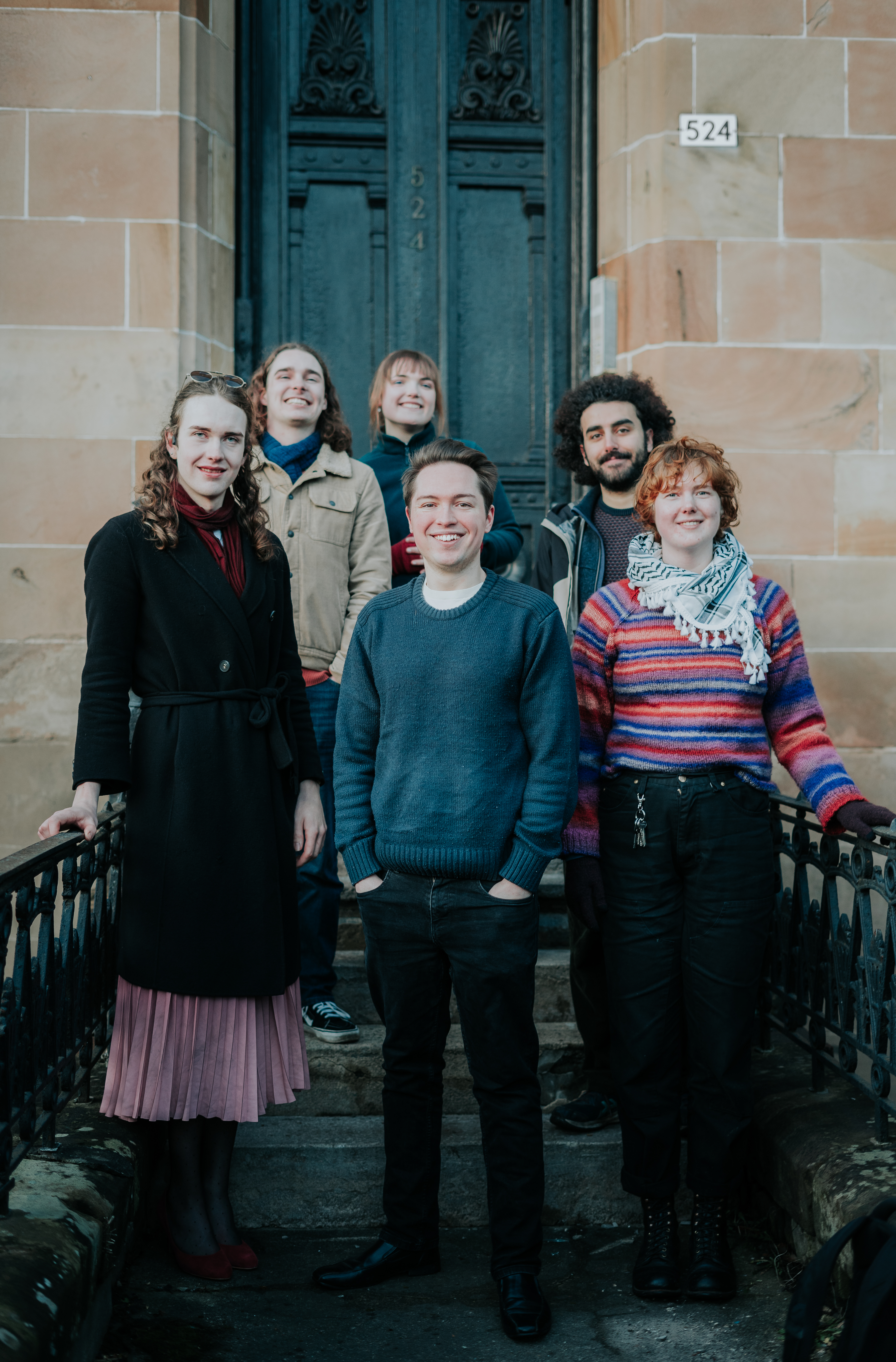 Image showing the members of Glasgow Student Housing Cooperative in 2025